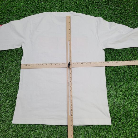 Vintage 90s Chili Pepper Marathon Shirt Medium 19x26 USA - Picture 5 of 13